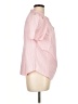 Talbots 100% Cotton Pink Short Sleeve Blouse Size Lg Petite - photo 4