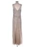 Amelia Couture 100% Polyester Silver Cocktail Dress Size S (estimated) - photo 1