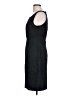 H&M 100% Polyester Solid Black Cocktail Dress Size 10 - photo 5