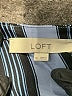Ann Taylor LOFT 100% Polyester Blue 3/4 Sleeve Blouse Size XL - photo 7