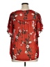 Anko Red Short Sleeve Blouse Size 16 - photo 2