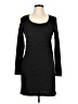 BCBGMAXAZRIA Chevron-herringbone Black Casual Dress Size L - photo 1