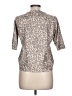 Sioni Animal Print Silver Cardigan Size L - photo 2