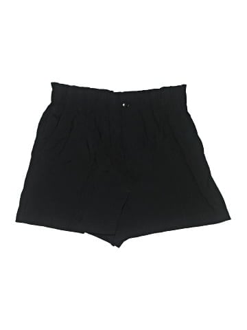 Madewell Seamed Pull-On Paperbag Shorts in Softdrape (view 1)