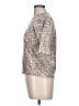 Sioni Animal Print Silver Cardigan Size L - photo 5