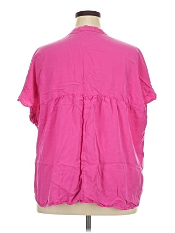 Crown & Ivy Short Sleeve Blouse (view 2)