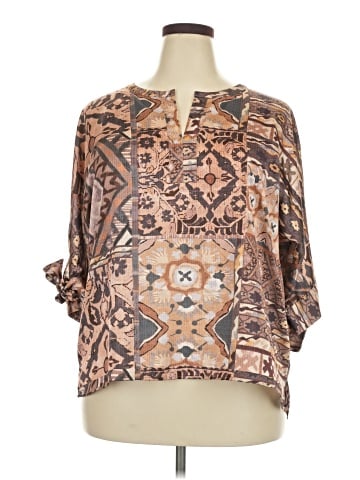 Chico's 3/4 Sleeve Blouse (view 1)