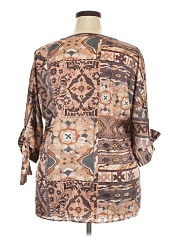 Chico's 3/4 Sleeve Blouse (view 2)