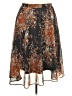 Tantrums 100% Polyester Print Brown Casual Skirt Size XXL - photo 1