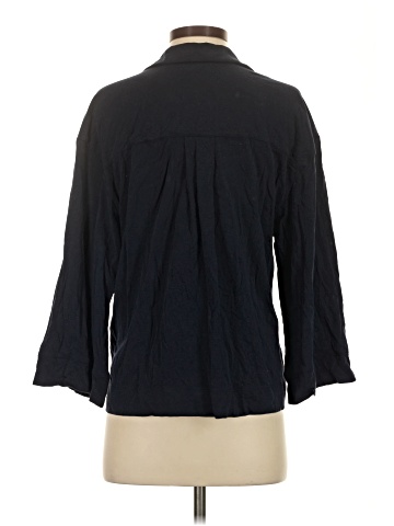Petite Plume 3/4 Sleeve Button-Down Shirt (view 2)