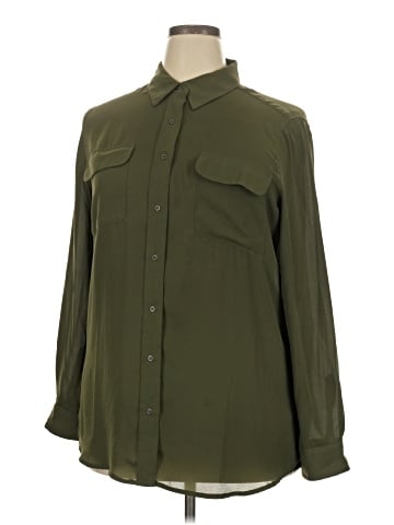 Who What Wear Long Sleeve Blouse (view 1)