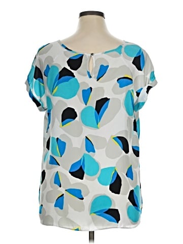 Worthington Short Sleeve Blouse (view 2)