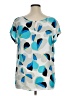 Worthington 100% Polyester Blue Short Sleeve Blouse Size 1X - photo 2