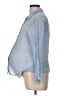 Mimi Maternity Polka Dots Blue Long Sleeve Blouse Size Lg Maternity - photo 5