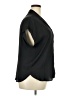 Nine West 100% Polyester Black Short Sleeve Blouse Size XXL - photo 4
