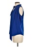 Calvin Klein Blue Sleeveless Blouse Size M - photo 5