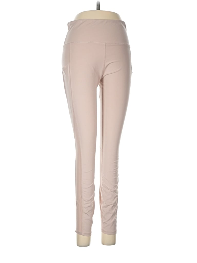 Pre-owned Varley Active Pants In Tan