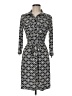 Saint Tropez West Print Black Casual Dress Size 6 - photo 1
