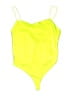 Alice + Olivia Yellow Bodysuit Size L - photo 1