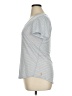 lucy Stripes Silver Short Sleeve T-Shirt Size XL - photo 5