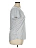 lucy Stripes Silver Short Sleeve T-Shirt Size XL - photo 4