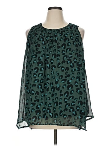 Ava & Viv Sleeveless Blouse (view 1)