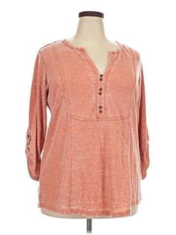 Jane and Delancey 3/4 Sleeve Top (view 1)