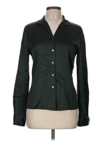 Talbots Long Sleeve Silk Top (view 1)