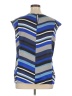 Liz Claiborne 100% Polyester Blue Sleeveless Blouse Size XL - photo 2