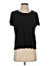 Saks Fifth Avenue Black Short Sleeve Top Size S - photo 1