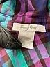 Everly Grey Plaid Teal Long Sleeve Button-Down Shirt Size XS - photo 3