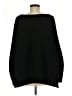 American Eagle Outfitters 100% Polyester Solid Black Pullover Sweater Size M - photo 2