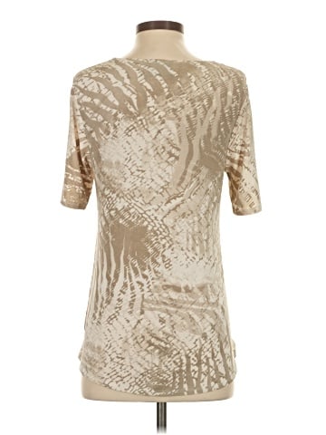 Travelers by Chico's 3/4 Sleeve T-Shirt (view 2)