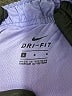 Nike 100% Polyester Tie-dye Blue Shorts Size L - photo 3
