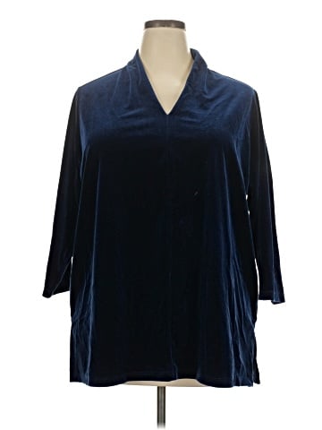 Lands' End 3/4 Sleeve Blouse (view 1)