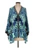 Hale Bob Blue Kimono Size S - photo 1