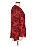 Coldwater Creek 100% Polyester Red Long Sleeve Blouse Size L - photo 4