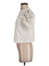 Ellison 100% Cotton Ivory Short Sleeve Top Size S - photo 5