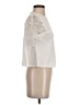 Ellison 100% Cotton Ivory Short Sleeve Top Size S - photo 4