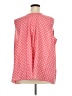 Roaman's Polka Dots Pink Sleeveless Blouse Size 28w - photo 2
