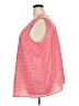 Roaman's Polka Dots Pink Sleeveless Blouse Size 28w - photo 5