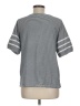 Talbots Outlet 100% Cotton Gray Short Sleeve Top Size M - photo 2