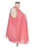 Roaman's Polka Dots Pink Sleeveless Blouse Size 28w - photo 4