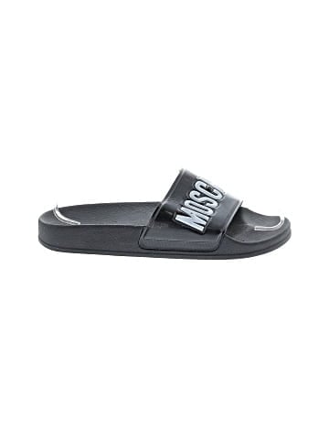 Moschino Logo Pool Slides (view 1)