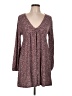 Pull&Bear Hearts Burgundy Casual Dress Size L - photo 1