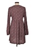 Pull&Bear Hearts Burgundy Casual Dress Size L - photo 2