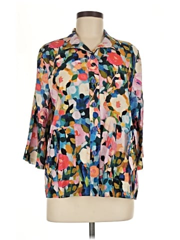 Shana 3/4 Sleeve Blouse (view 1)