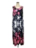 Avenue Print Black Casual Dress Size 30 - 32 Plus - photo 1