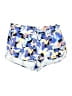 Athleta Floral Blue Shorts Size L - photo 1