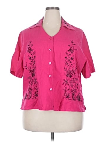 Anna Maxwell Short Sleeve Blouse (view 1)